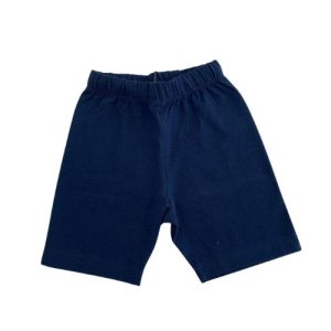 Shorts Ciclista Básico Liso Azul Marinho Feminino