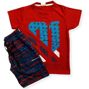 Conjunto Masculino Infantil Verão New York Street Wear
