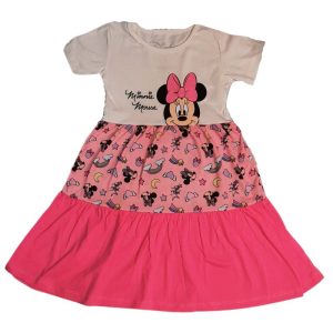 Vestido Infantil Feminino Minnie