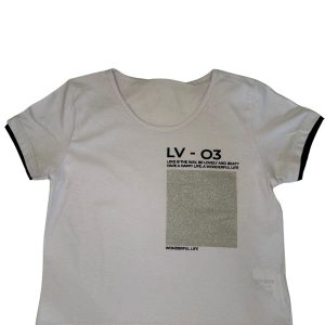 Cropped Verão Infantil Feminino Lov3 - Branco